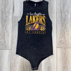 Los Angeles Lakers official NBA bodysuit
